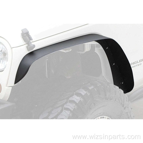 Flat Fender Flares Front Rear Jeep Wrangler JK